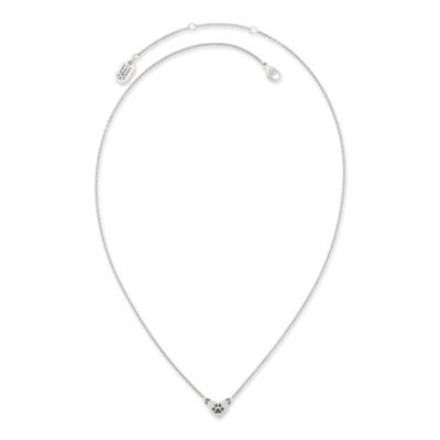 Love My Pet Heart Necklace in Sterling Silver - Image 2