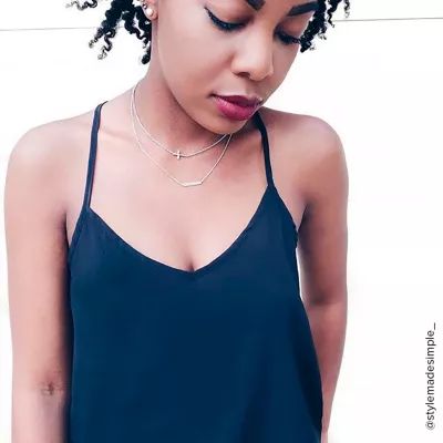 Petite Engravable Horizon Necklace in Sterling Silver or 14K Yellow Gold - Image 4