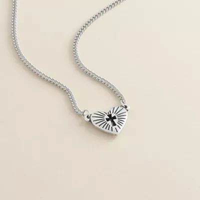 Radiant Faith Necklace in Sterling Silver - Image 3