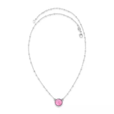 Sculpted Daisy Layered Gemstone Necklace in Sterling Silver - Image 2