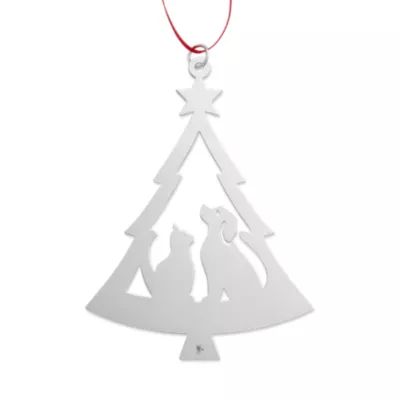Furry Friends Christmas Ornament in Sterling Silver - Image 2