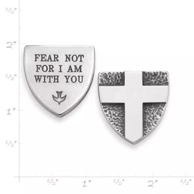 "Fear Not..." Pocket Piece in Sterling Silver - Image 2