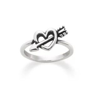 Love's Arrow Ring in Sterling Silver