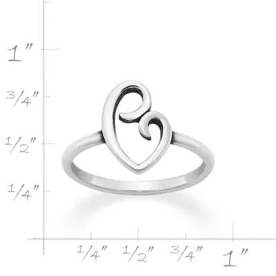Delicate Mother's Love Ring in Sterling Silver or 14K Yellow Gold - Image 2
