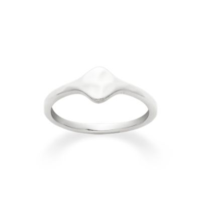 Petite Signet Ring in Sterling Silver