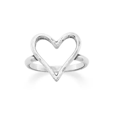 Fearless Heart Ring in Sterling Silver