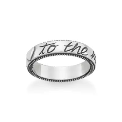 "To the Moon and Back" Ring in Sterling Silver