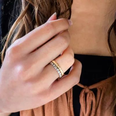 Lots of Love Ring in Sterling Silver or 14K Yellow Gold - Image 3