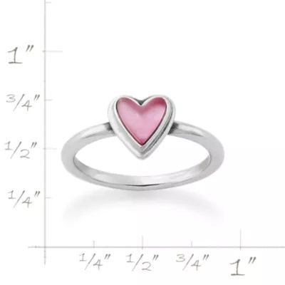 Sweetheart Gemstone Ring in Sterling Silver - Image 7