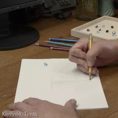 Twisted Wire Gemstone Ring in Sterling Silver - Image 6