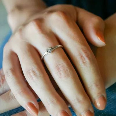 Love My Pet Ring in Sterling Silver or 14K Yellow Gold - Image 4