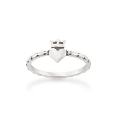 Queen of My Heart Ring in Sterling Silver