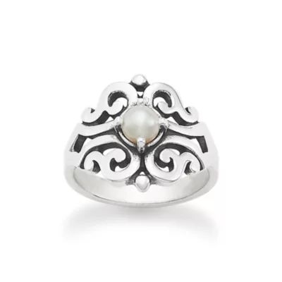 Spanish Lace Gemstone Ring in Sterling Silver
