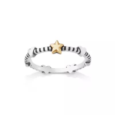 Multi Gemstone, Star and Cordoba Ring Stack - Image 5