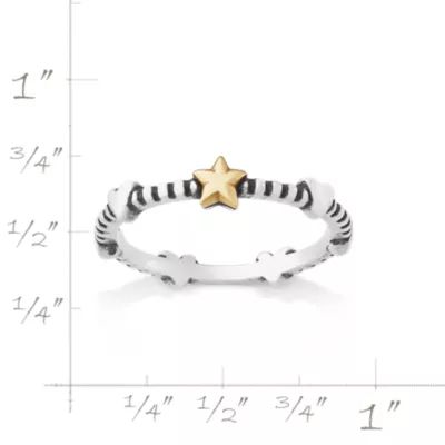 My Shining Star Ring in Sterling Silver and 14K Yellow Gold - Image 5