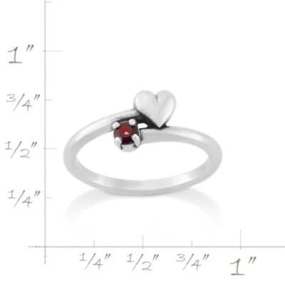 Wrapped Up in Love Gemstone Ring in Sterling Silver - Image 7
