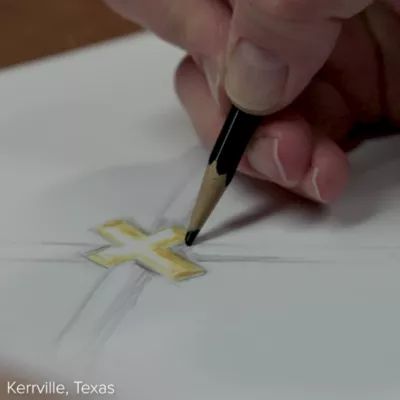 Cross of Faith Ring in Sterling Silver and Bronze - Image 4