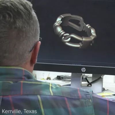 Fishers of Men Ring in Sterling Silver or 14K Yellow Gold - Image 9