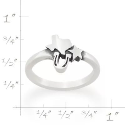 Texas Trio Ring in Sterling Silver - Image 4
