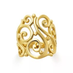 Open Sorrento Ring in 14K Yellow Gold