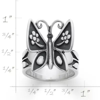 Mariposa Ring in Sterling Silver - Image 3