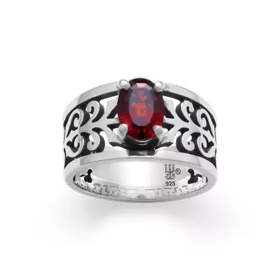 Adoree Gemstone Ring in Sterling Silver