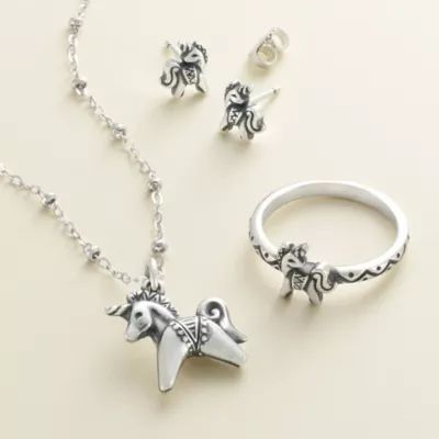 Unicorn Charm in Sterling Silver - Image 3