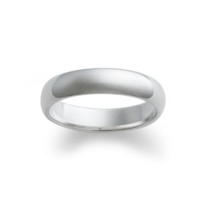 Narrow Athena Wedding Ring in Sterling Silver or 14K Yellow Gold or 14K White Gold