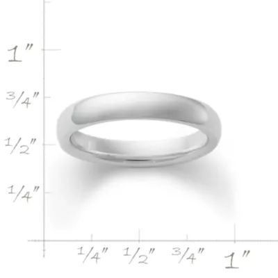 Forever Wedding Ring in Sterling Silver - Image 2