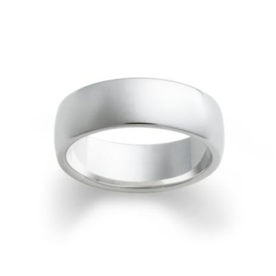 Wide Athena Wedding Ring in Sterling Silver or 14K Yellow Gold