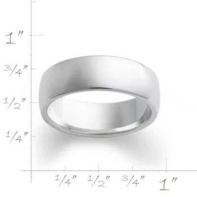 Wide Athena Wedding Ring in Sterling Silver or 14K Yellow Gold - Image 2