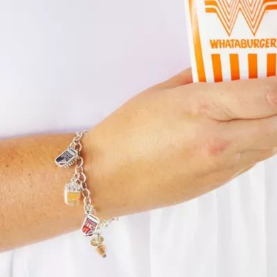Enamel "Whataburger Spicy" Ketchup Charm in Sterling Silver - Image 4